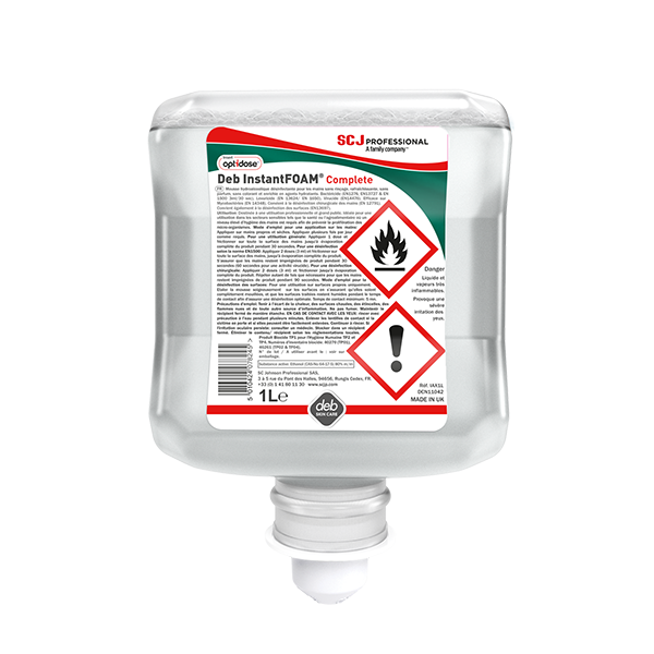 Mousse hydroalcoolique pour la desinfection des mains sans rinçage deb instantfoam®-carton de 6x1l_0