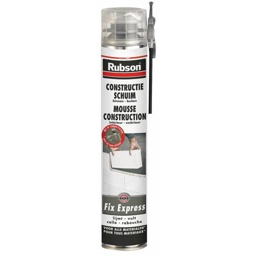 MOUSSE POLYURÉTHANE ADHÉSIVE DE CONSTRUCTION - FIX EXPRESS RUBSON