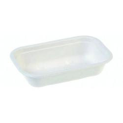 Naturesse Barquettes rect. Canne à sucre sans PFAS -  22,9 x 15,3 cm - 850 ml (250 unités) - 12859.HD_0