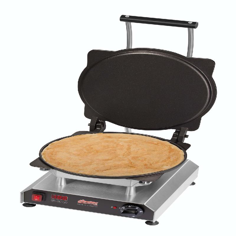 Neumärker® Crêpière Thermocook® incl. Plaques interchangeables pour crêpes - gris inox 12-40801-74_0