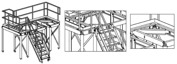 Passerelle PassTech - H. Blanchette - peu ou pas de soudure - concept innovateur et breveté_0