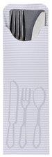 POCHETTE DE SERVIETTE, GRIS