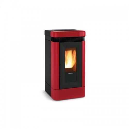 POÊLE À GRANULÉS CANALISABLE - 12 KW - WIFI - BORDEAUX - LUCIA PLUS LA NORDICA EXTRAFLAME