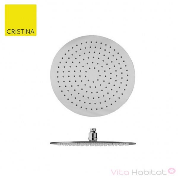 POMME DE DOUCHE RONDE SANDWICH 25 CM INOX HYDROTHERAPIE - CRISTINA ONDYNA PD04851