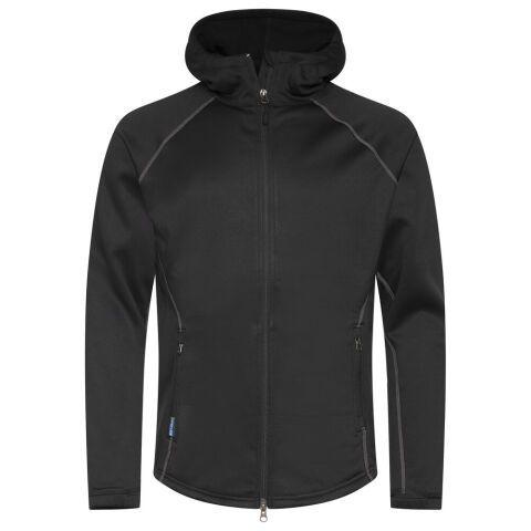 PROJOB 3314 SWEATSHIRT TECHNIQUE FULL ZIP CAPUCHE NOIR - TAILLE XS