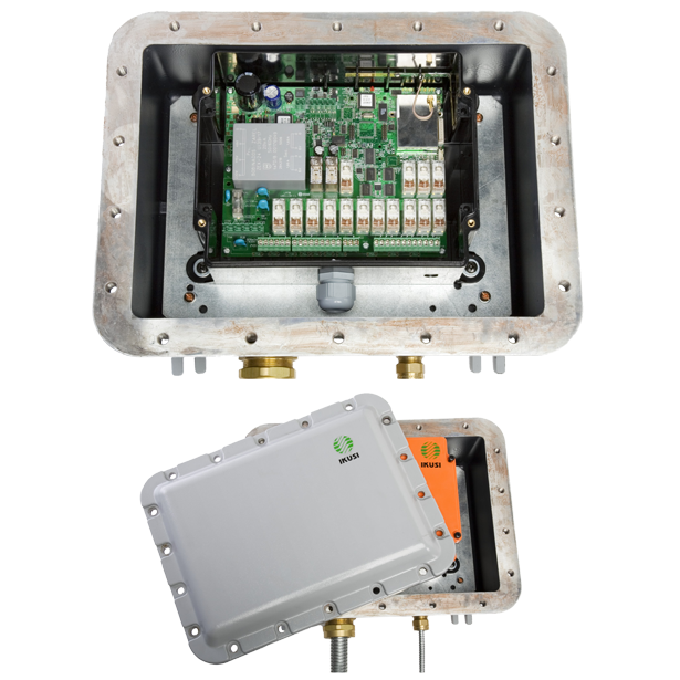 Récepteur R70 ATEX - Atmosphères explosives - Jusqu'à 21 relais - Fréquences 870/915 MHz - Compatible bus CAN et CANopen_0