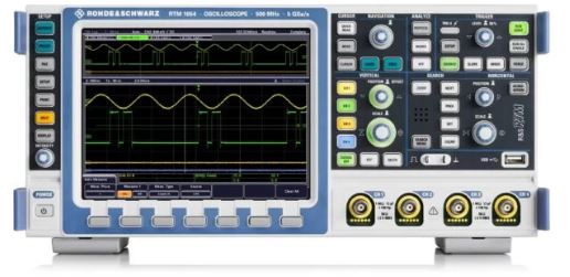 Rtm1054 - oscilloscope numerique - rohde and schwarz - 500 mhz - 4 ch_0