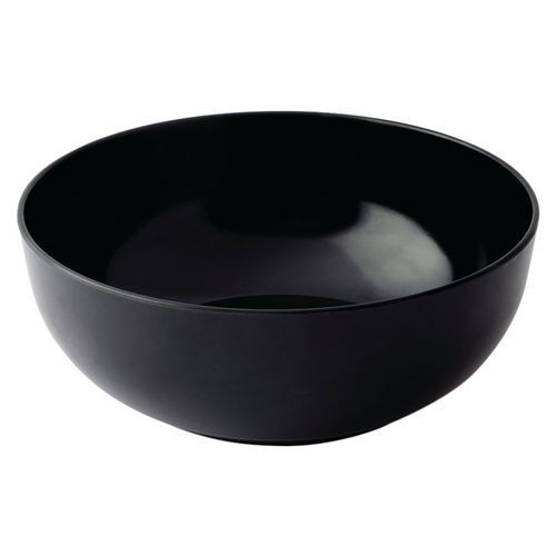 SALADIER MÉLAMINE 25 L - Ø 24 CM - NOIR - PLASTOREX