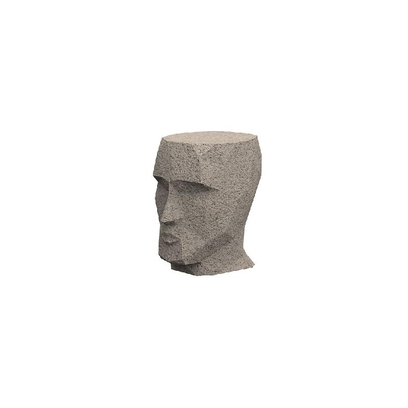 Tabouret design in & out ADAN granit crème_0