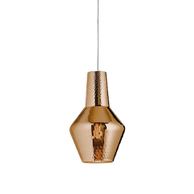 Zafferano Suspension Romeo Ø 250 X 3180 Mm. 1 X E27 70 W Hs-Ip20-V.Gris, Vtr.Bronze - bronze 8054346792664_0