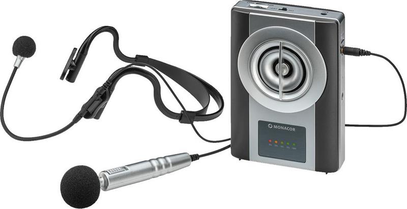 Amplificateur vocal mobile WAP 8 Monacor - 15 Watts - 20 W de puissance totale - Applications universelles_0