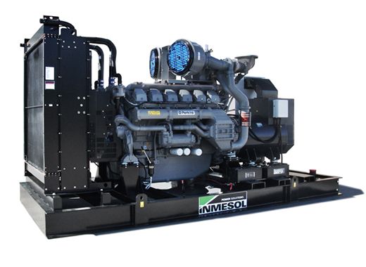 Groupe électrogène en container AP-1405 - 60 Hz, triphasé, 1383 kVA - Inmesol - Moteur Perkins et alternateur Stamford_0