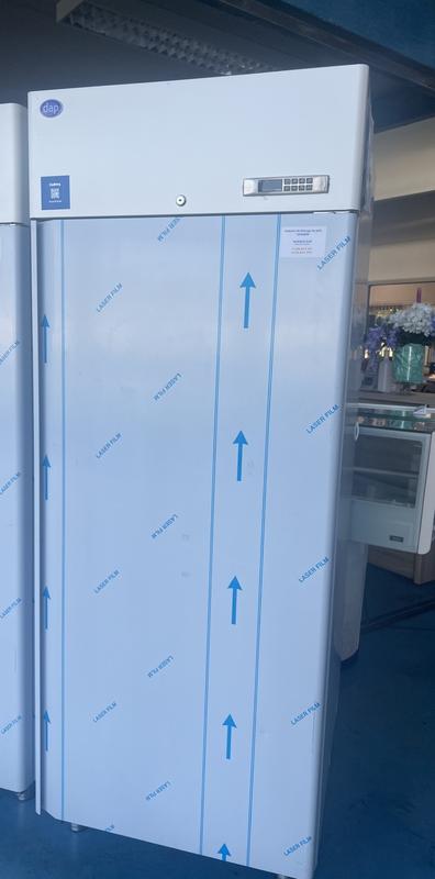Armoire de blocage bac 600x800 DAP - froid ventilé renforcé, intérieur inox, 20 paires de glissières_0