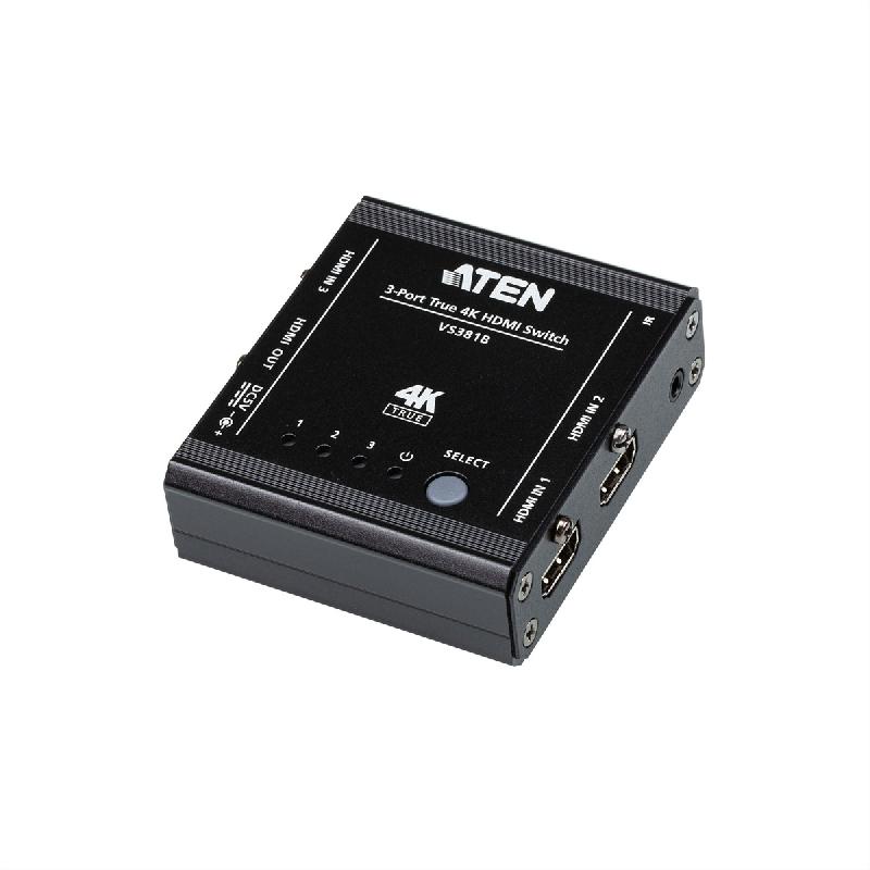 ATEN VS381B Commutateur HDMI True 4K à 3 ports_0