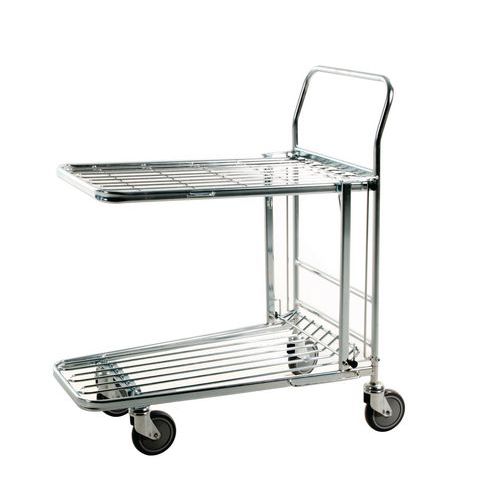 CHARIOT DE MANUTENTION 2 TABL. L860XL530 XH1010MM - KONGAMEK