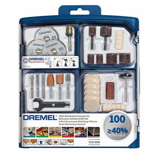 COFFRET DE 100 ACCESSOIRES MULTI-USAGE DREMEL