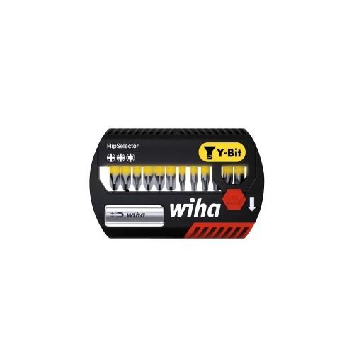 COFFRET DE 12 EMBOUTS Y ET PORTE-EMBOUT FLIPSELECTOR WIHA