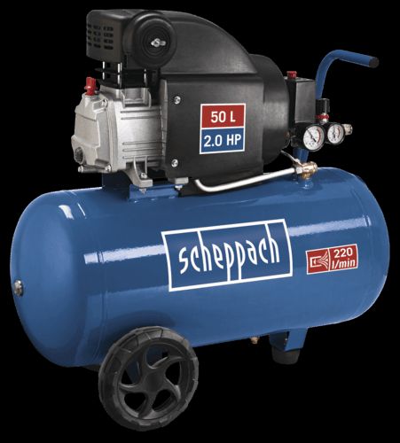 COMPRESSEUR HC54 SCHEPPACH - 230V 50HZ 1500W 50L - 5906103901