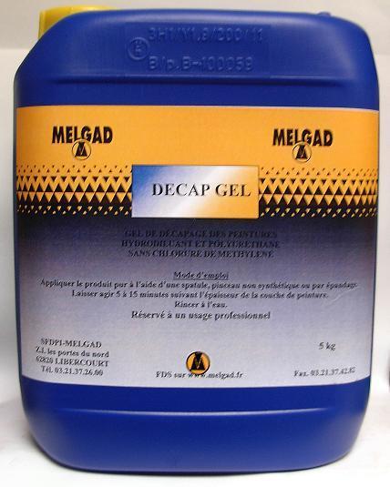 Décapant gel Decap Gel - sans solvants chlorés - agit en 5 à 15 minutes - 5kg_0