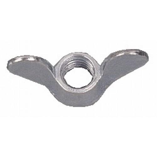 ÉCROUS À OREILLES - ACIER ZINGUÉ - DIAMÈTRE 4 MM - 50 PIÈCES BRICOZOR