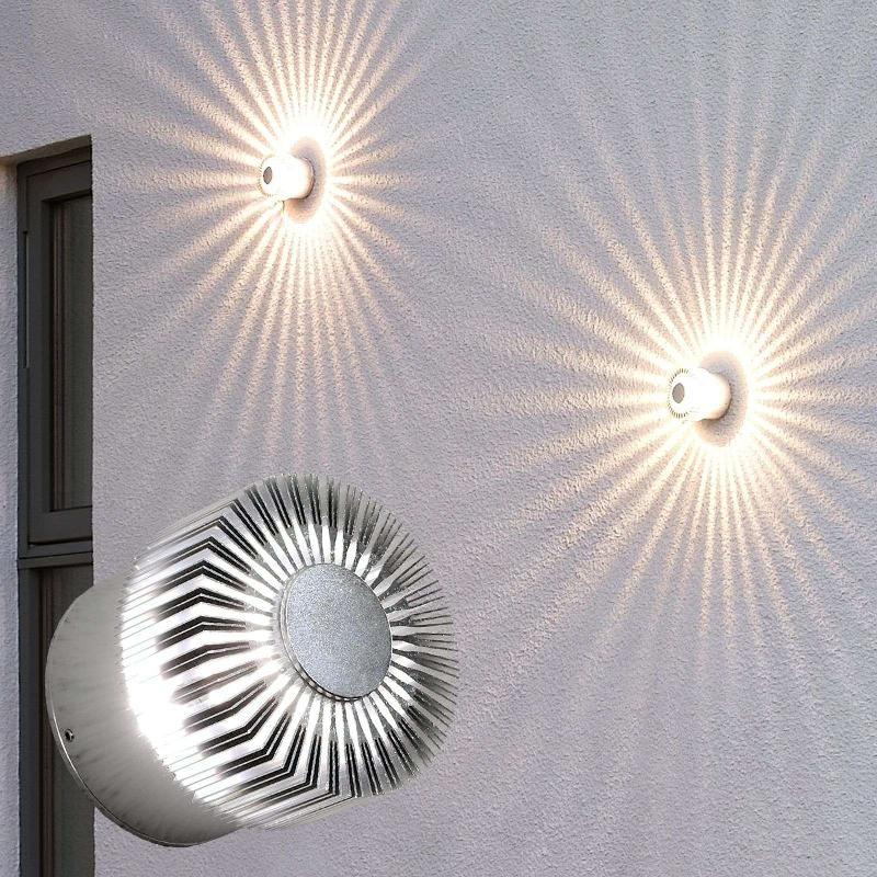 KONSTSMIDE EXTRAORDINAIRE APPLIQUE D\'EXTÉRIEUR LED MONZA