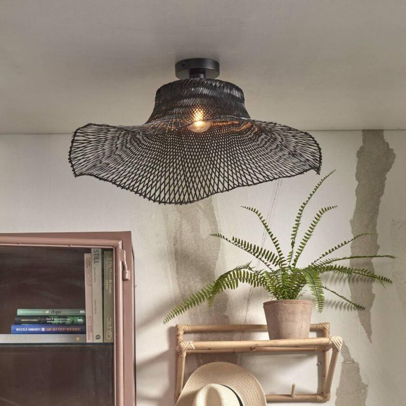 GOOD & MOJO IBIZA PLAFONNIER Ø 65CM NOIR