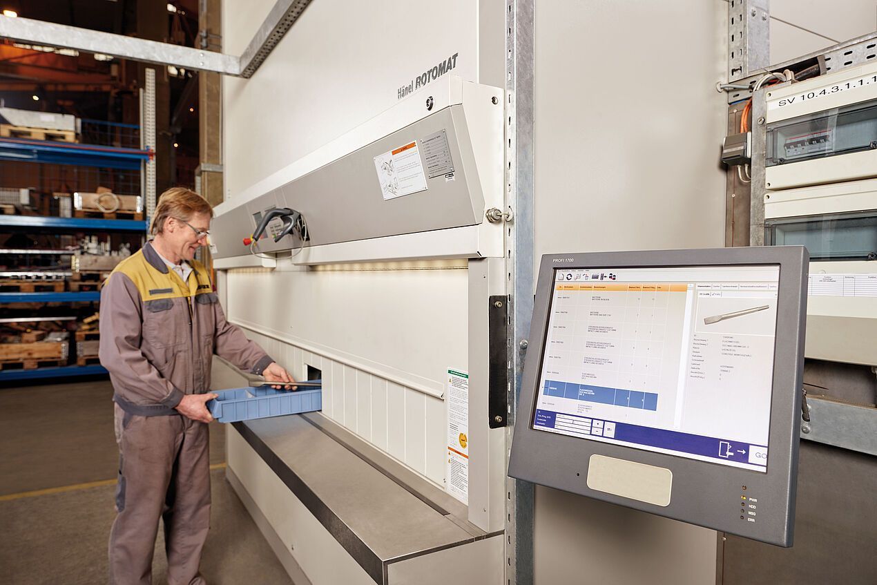 Hänel Lockomat® - Stockeur rotatif sécurisé et fiable avec gestion connectée et traçabilité avancée_1