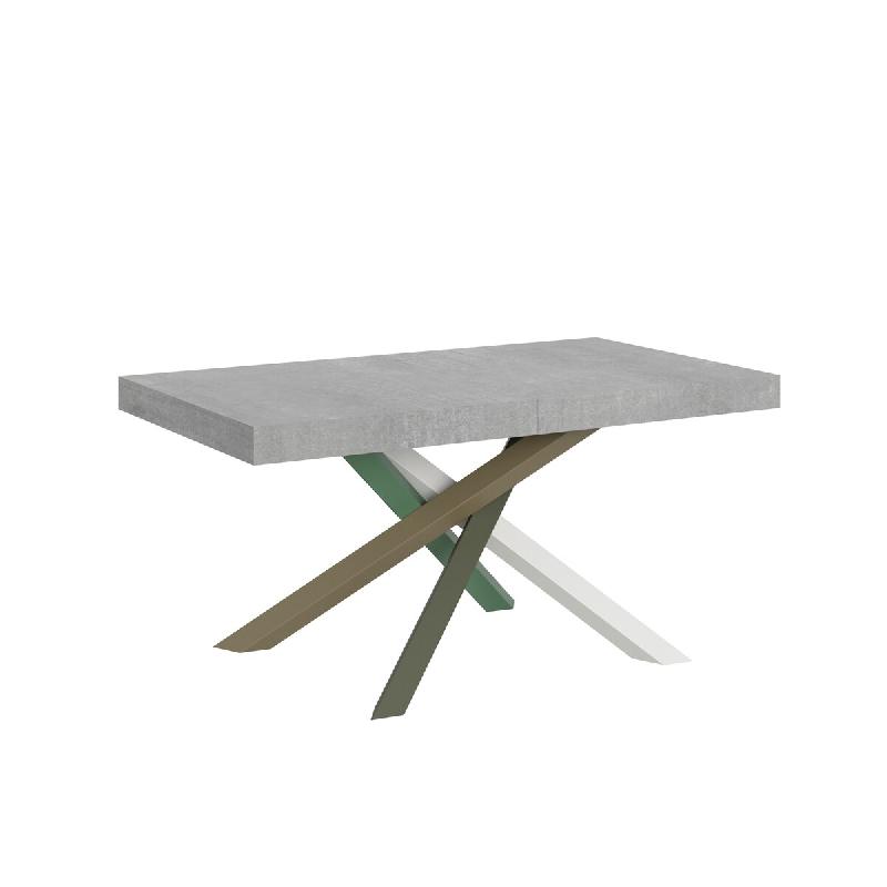 Itamoby Table Extensible 90X160/264 Cm Volantis Cemento Structure 4/A - gris VE160TAV4AALL-CM_0