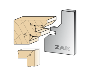 JEU DE 2 FERS ZAK531014 HAUTEUR 50MM