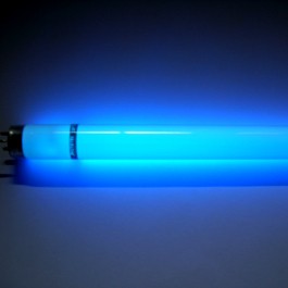 Lampe UVA - 15W T8 anti-éclat bleue - 44cm de long - Pour désinsectiseurs_0
