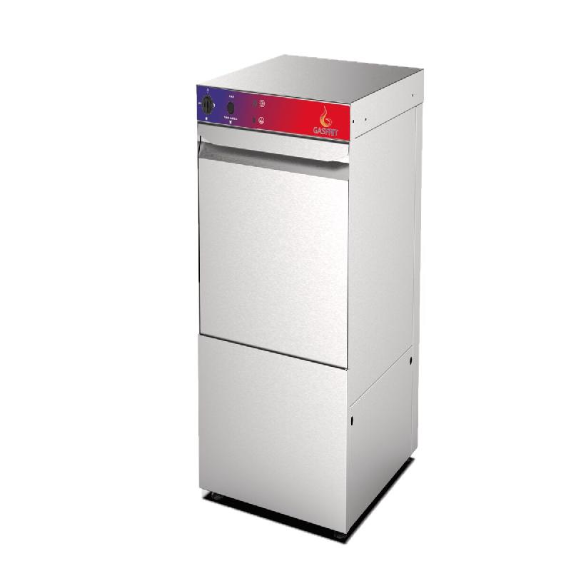 Lave-vaisselle industriel, panier 500 x 500 mm et 1 pompe en acier inoxydable, 810 x 580 x 620 mm | Gasfrit - gf6003_0