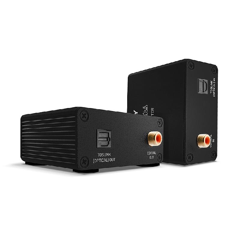 Lindy 70456 Lindy Extendeur audio numérique Toslink et coaxial 150 m - noir métal 70456_0