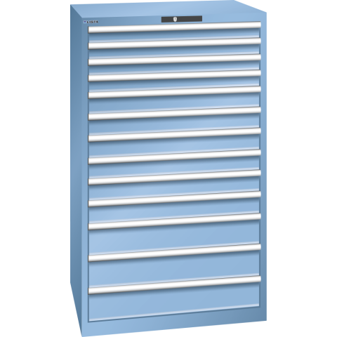 LISTA - ARMOIRE À TIROIRS (HXLXP) 145 X 87 X 72,5 CM KEY LOCK R5012