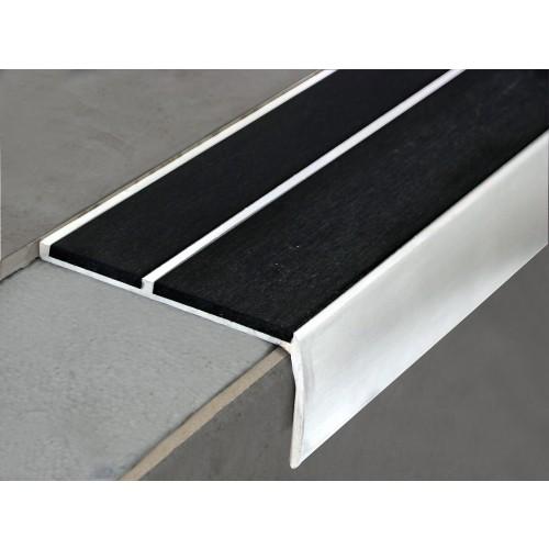 NEZ DE MARCHE E2 ALUMINIUM AVEC BANDE ANTIDÉRAPANTE ISBA - À COLLER DINAC