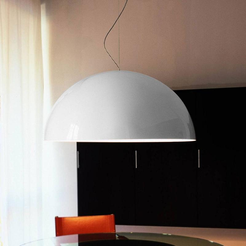OLUCE SUSPENSION SONORA BLANC OPALE
