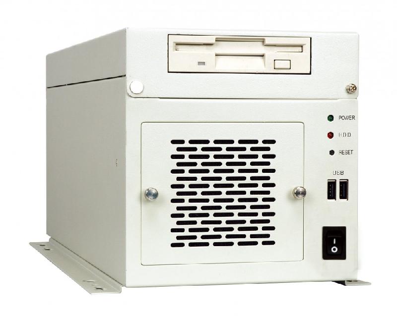 Boîtier PC industriel PAC-106GW-R21/A618A - 6 slots, châssis full-size, 180W, blanc_0