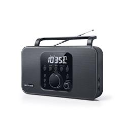 RADIO PORTABLE MUSE M-091-R - Fonctions heure réveil sommeil et répétition d'alarme - Radio FM - Réveil radio ou buzzer - 3666638040534_0