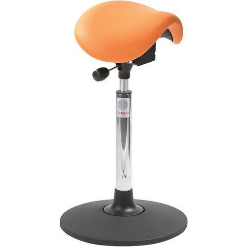 SIÈGE MINI SWAY EASY SEAT - IMITATION CUIR - HAUT - ORANGE - GLOBAL PROFESSIONAL SEATING