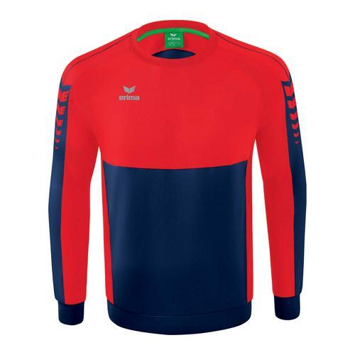 SWEAT - ERIMA - SIX WINGS NAVY/ROUGE