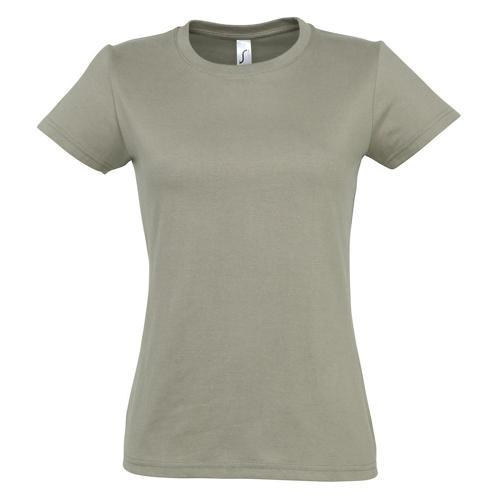 TEE-SHIRT PERSONNALISABLE ACTIVE 190 G FEMME KAKI