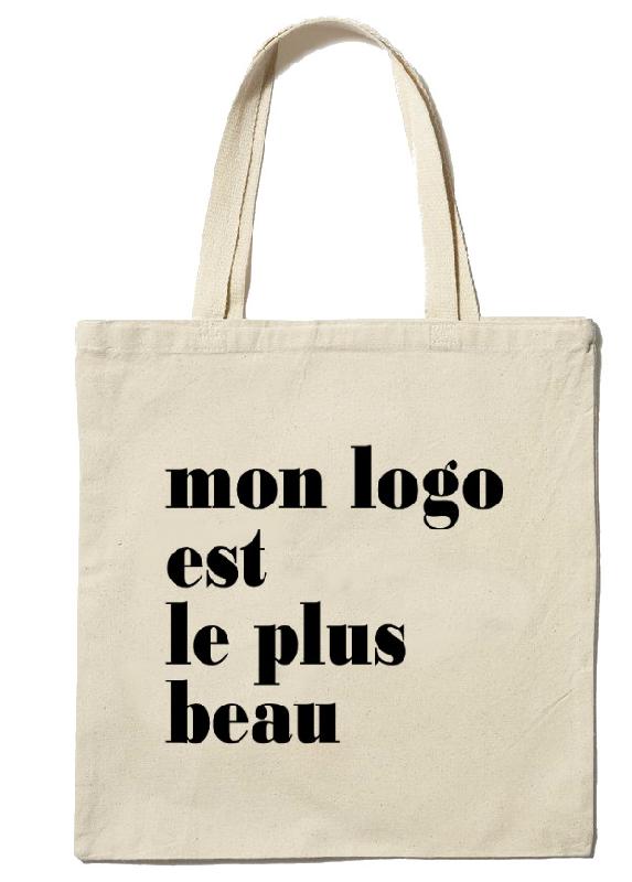 Tote Bag en coton - 100% personnalisable, écologique et durable - 38x42cm - Impression recto 1 ou 2 couleurs_0