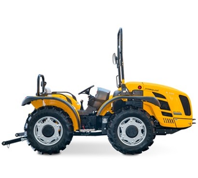 Tracteur agricole à 4 roues motrices en permanence avec direction hydrostatique - pasquali mars l80/k105  ar articulé de 75,3 et 98 cv_0