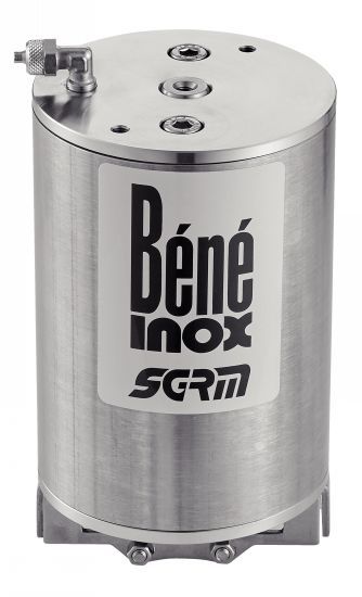 Vérin pneumatique cylindrique double effet ISO 6432 acier inox