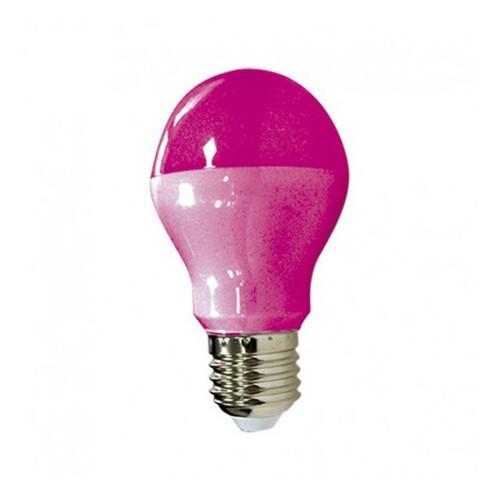 Ampoule LED 9W - Culot E27 - Couleur Pink_0