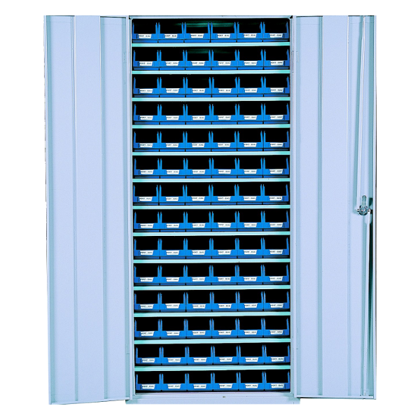 Armoire 2 portes avec bacs 1L Bacs rouges de 1 litre_0