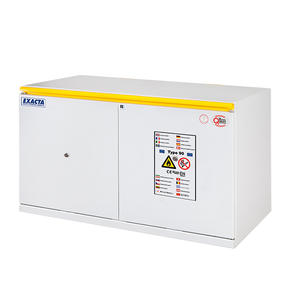 Armoire de sécurité anti-feu EOF611 - 90 min - produits inflammables - 2 portes - norme EN 14470-1_0