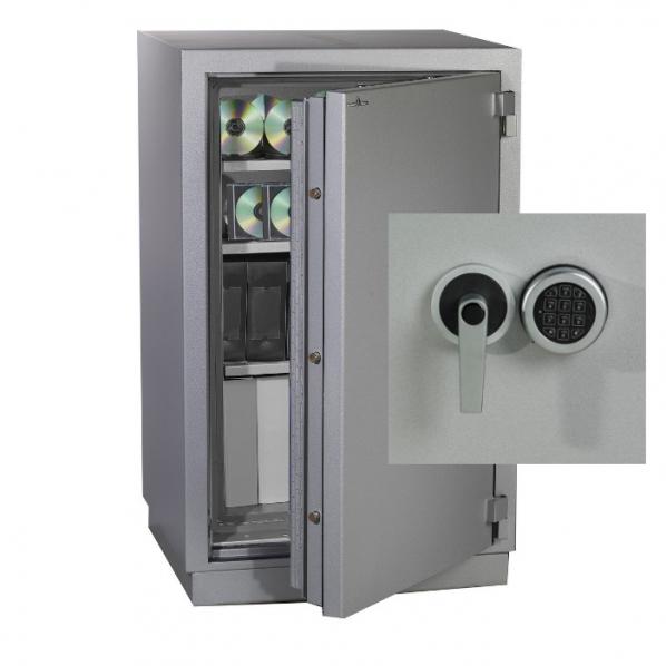 Armoire Forte ignifuge magnétique MEDIA DUO 280 Litres A code - assurable 35 000 euros_0
