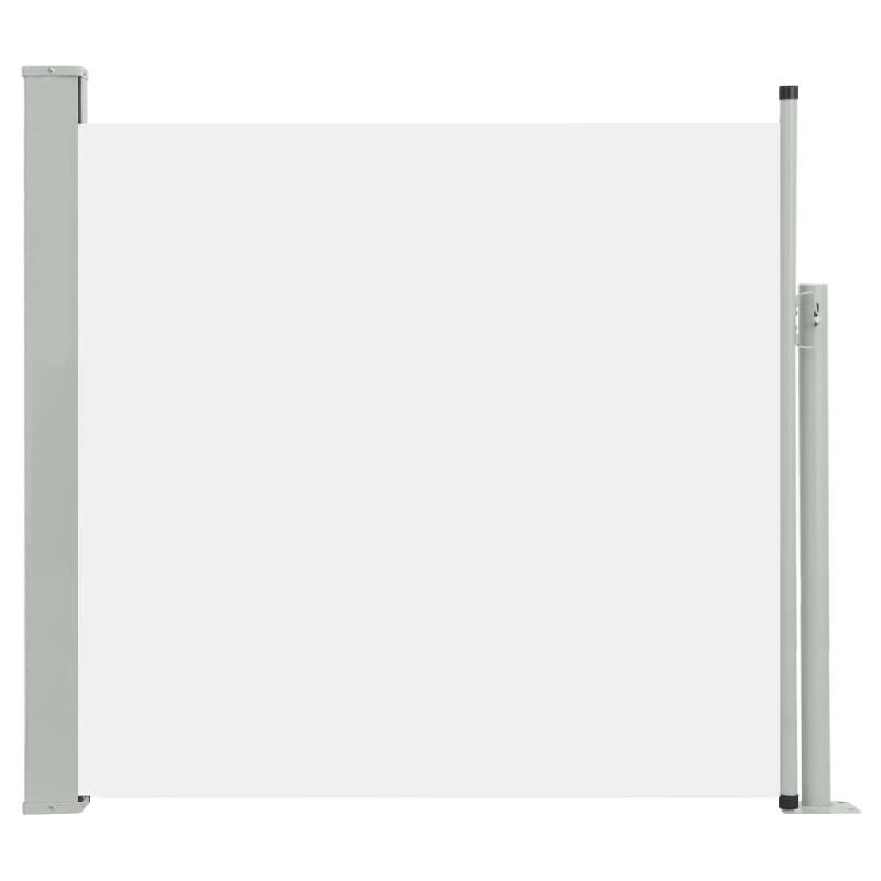 AUVENT PARAVENT STORE BRISE-VUE LATÉRAL RÉTRACTABLE DE PATIO JARDIN TERRASSE BALCON PROTECTION VISUELLE ÉCRAN 170 X 300 CM CRÈME 02_0007312_0