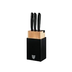 Bjorn Bloc couteaux de cuisine JENSEN PORVOO - 8 pièces - noir 3701488307458_0