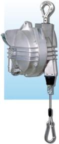 Équilibreur de charges enrouleur 9370-9371 - câble inox - corps aluminium - capacité 75 à 105 kg_0